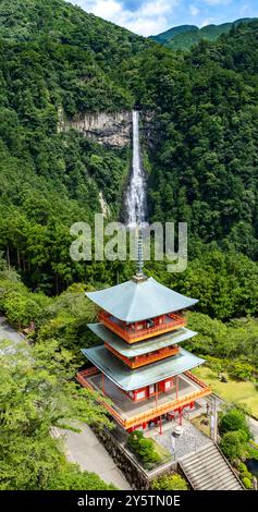 Seiganto-JI-Tempel in der Nähe der Nachi-Fälle in Wakayama, Japan Stockfoto