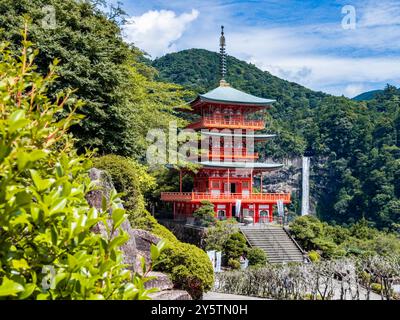 Seiganto-JI-Tempel in der Nähe der Nachi-Fälle in Wakayama, Japan Stockfoto