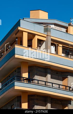 LIDO DI OSTIA – ROM, moderne Architektur von Ostia, Ostia Lido, Rom, Italien Stockfoto