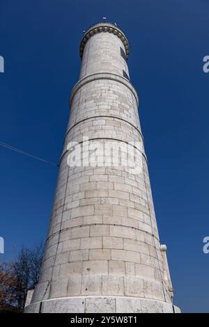 Leuchtturm Faro di Murano in Murano, Venetien, Italien. Stockfoto