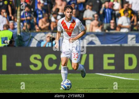 Andrea Papetti (Brescia) beim AC Pisa gegen Brescia Calcio, italienisches Fußball-Spiel der Serie B in Pisa, Italien, 21. September 2024 Stockfoto