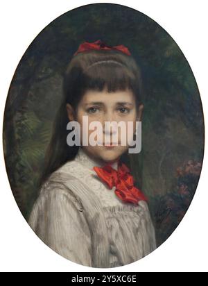 Federico de Madrazo y Kuntz / 'Matilde López Dóriga'. 1888. Öl auf Leinwand. Museum: Museo del Prado, Madrid, España. Stockfoto