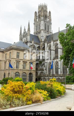 Rathaus, Rouen, Normandie, Frankreich Stockfoto