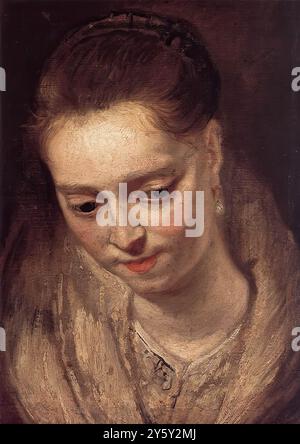 RUBENS, Pieter Pauwel (* 1577, Siegen, d. 1640, Antwerpen) Porträt einer Frau – Öl auf Leinwand Musée des Beaux-Arts, Marseille --- Schlüsselwörter: ----------------- Autor: RUBENS, Pieter Pauwel Titel: Porträt einer Frau Zeitlinie: 1601-1650 Schule: Flämische Form: Malerei Art: Porträt Stockfoto