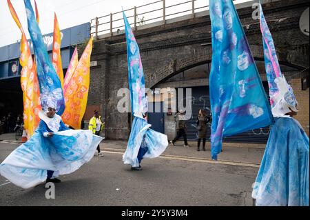 22. September 2024 Hackney Karneval Stockfoto