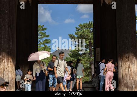 Todai-JI in Nara, Japan. Stockfoto