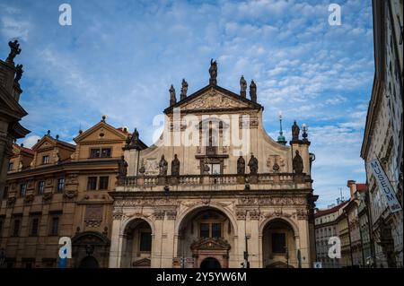 St. Salvator Kirche in Prag Stockfoto