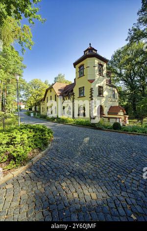 Haus der Energie im Wilhelm Ostwald Park, ehemals Wilhelm Ostwald Memorial, Nobelpreisträger Wilhelm Ostwald, Chemiker, Philosoph, Soziologe, Nob Stockfoto
