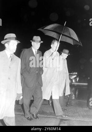 JOHNSON L EHEFRAU / 25. NOVEMBER 1960 Stockfoto