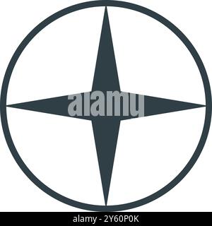 Moderne geometrische Form. Minimalistische abstrakte Figur, brutalistische 3D-Grundform und -Linie, minimalistische moderne einfache Formen. Vektorsymbol. Bauhaus und y2k poste Stock Vektor