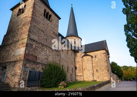 Michaels Kirche in Fulda, Hessen, Deutschland Stockfoto