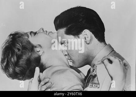 FILME GI BLUES MIT ELVIS PRESLEY JULIET PROWSE 19. OKTOBER 1960 Stockfoto