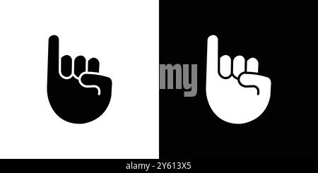 Pinky Finger Symbol Vektor-Logo Set Sammlung oder Bundle Pack Gruppe Stock Vektor