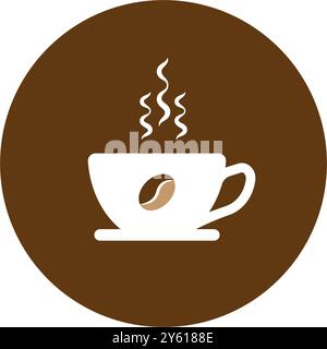 Kaffeetasse Symbol Vektor Illustration Logo Vorlage Stock Vektor