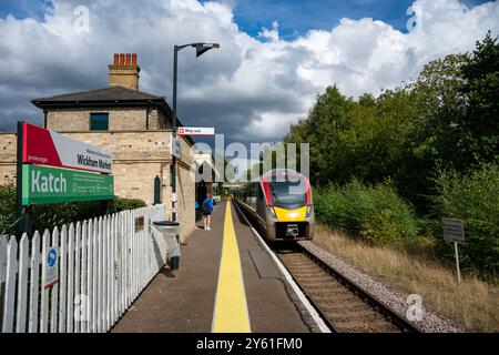 Bahnhof Campsea Ashe (Wickham Market) Stockfoto