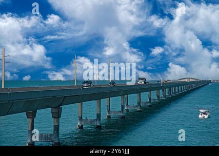 11 Mile Bridge, Marathon, Florida Keys, Florida, USA Stockfoto
