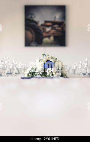 brautstrauß auf einer Hochzeit, schöne Präsentation, elegant, ​​refined Stockfoto