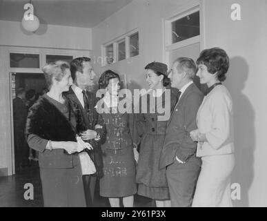 LANDA ANITA PRIMA BALLERINA DAME MARGOT FONTEYN / 4. MÄRZ 1960 Stockfoto