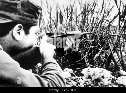 Dieses Foto wurde einige Tage vor der Invasion der Kuba-Rebellen am 17. April 1961 aufgenommen Stockfoto