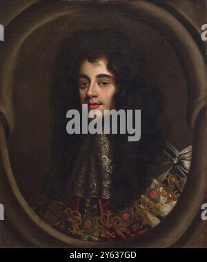 Porträt von James Scott (1649–1685), 1. Duke of Monmouth und 1. Duke of Buccleuch. Museum: PRIVATE SAMMLUNG. Verfasser: PETER LELY. Stockfoto