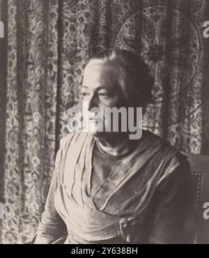 Porträt von Clara Zetkin (1857-1933). Museum: PRIVATE SAMMLUNG. Autor: ANONYM. Stockfoto