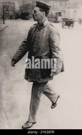 Karl Liebknecht als Soldat. Museum: PRIVATE SAMMLUNG. Autor: ANONYM. Stockfoto