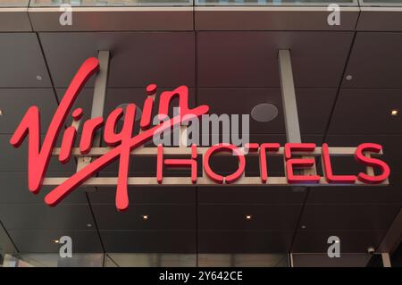 New York, Usa. September 2024. Virgin Hotels ist in Manhattan, New York City, zu sehen. Quelle: SOPA Images Limited/Alamy Live News Stockfoto