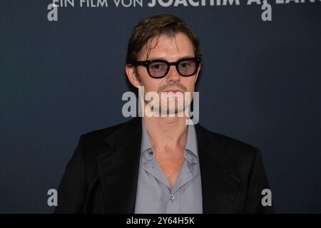 Essen, Deutschland. September 2024. Schauspieler Sam RILEY, Filmpremiere CRANKO in der Lichtburg in Essen, 23. September 2024. Quelle: dpa/Alamy Live News Stockfoto