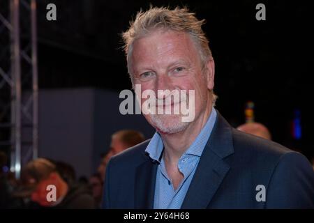 Essen, Deutschland. September 2024. Produzent Michael SOUVIGNIER, Porträt, Porträt, zugeschnittenes Einzelbild, einzelnes Motiv, Filmpremiere CRANKO in der Lichtburg in Essen, 23. September 2024. Quelle: dpa/Alamy Live News Stockfoto