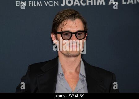 Essen, Deutschland. September 2024. Schauspieler Sam RILEY, Filmpremiere CRANKO in der Lichtburg in Essen, 23. September 2024. Quelle: dpa/Alamy Live News Stockfoto