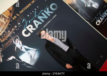 Essen, Deutschland. September 2024. Schauspieler Sam RILEY, Filmpremiere CRANKO in der Lichtburg in Essen, 23. September 2024. Quelle: dpa/Alamy Live News Stockfoto