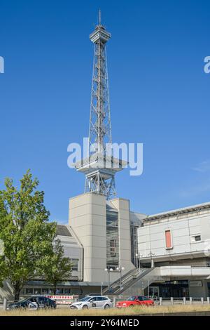 Funkturm Messedamm, Westend, Charlottenburg, Berlin, Deutschland Stockfoto