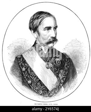 Sir Bartle Frere KCB, GCSI Sir Henry Bartle Edward Frere, 1. Baronet, GCB, GCSI, (* 29. März 1815 bis 29. Mai 1884) war ein britischer Kolonialverwalter am 16. November 1872 Stockfoto