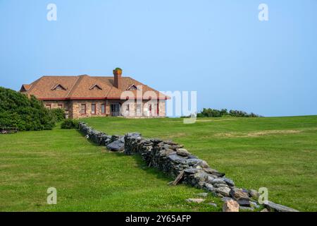 Rhode Island, USA - 01. September 2024: Brenton Point State Park Newport Rhode Island Stockfoto