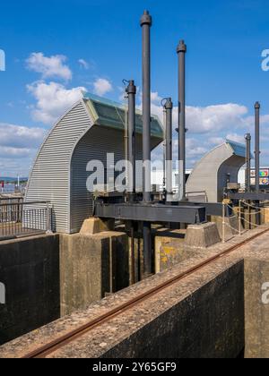 Cardiff Tidal Lagoon, Cardiff Bay Barrage, Cardiff, Wales, Vereinigtes Königreich, GB Stockfoto