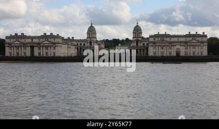 London, Großbritannien. August 2024. Ansicht des National Maritime Museum in Greenwich am 23. September 2024 Credit: Action Foto Sport/Alamy Live News Stockfoto