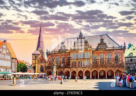 Altstadt von Bremen, Deutschland Stockfoto