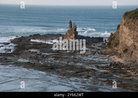 Eagle's Nest, Eagle's Nest Beach am Bunurong Coastal Drive in der Nähe von Inverloch Stockfoto