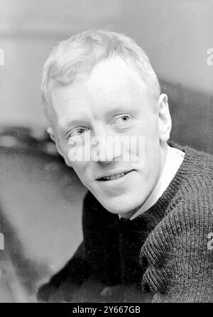 Schwedischer Schauspieler Max von Sydow Stockholm – 21. März 1961 Stockfoto