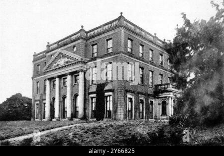 Die neue Residenz des Generalgouverneurs von Nordirland , Duke of Abercorn : Belvoir Park , in der Nähe von Belfast .5. Mai 1923 Stockfoto