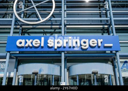 Druckerei, Axel Springer, Brunsbütteler Damm, Spandau, Berlin, Deutschland *** Druckerei, Axel Springer, Brunsbütteler Damm, Spandau, Berlin, Deutschland Stockfoto