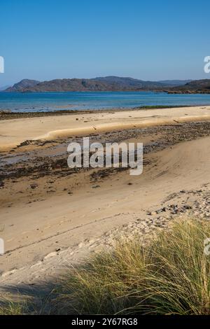 The Singing Sands, Kentra Bay, Ardnamurchan Halbinsel, Lochaber, Schottland, UK Stockfoto