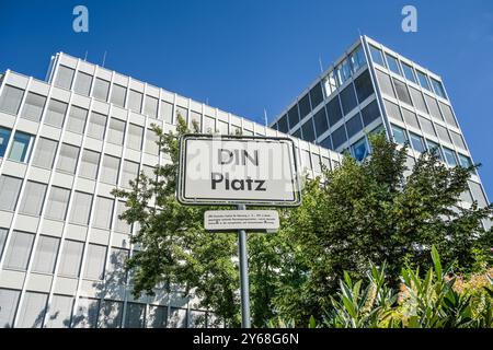 Deutsches Institut für Normung DIN, Burggrafenstraße, Tiergarten, Mitte, Berlin, Deutschland Stockfoto