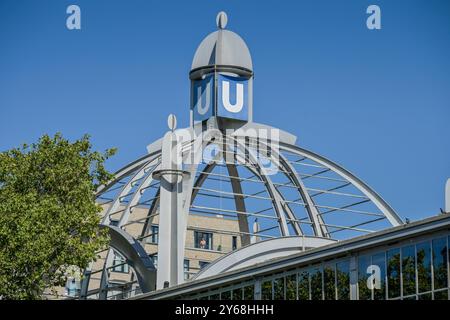 U-Bahnhof Nollendorfplatz, Schöneberg, Tempelhof-Schöneberg, Berlin, Deutschland Stockfoto