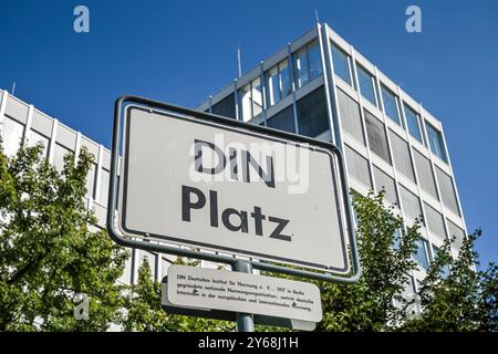 Deutsches Institut für Normung DIN, Burggrafenstraße, Tiergarten, Mitte, Berlin, Deutschland Stockfoto