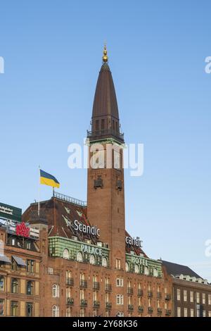 Scandic Palace Hotel, am Rathausplatz, Kopenhagen, Dänemark, Europa Stockfoto