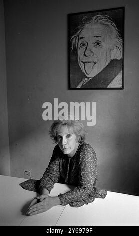 Argentinische Schauspielerin und Regisseurin Alejandra Boero, Buenos Aires, Argentinien, 18. Januar 1974. Stockfoto