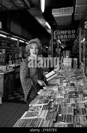 Argentinische Schauspielerin und Regisseurin Alejandra Boero, Buenos Aires, Argentinien, 18. Januar 1974. Stockfoto