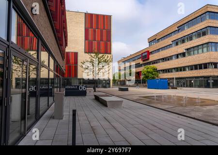 Der Campus der Hochschule Ruhr West, HRW, staatliche Fachhochschule mit ingenieurwissenschaftlicher Ausrichtung, in Mülheim an der Ruhr, NRW, Deutschland Hochschule Ruhr West *** der Campus der Hochschule Ruhr West, HRW, staatliche Fachhochschule mit ingenieurwissenschaftlicher Ausrichtung, in Mülheim an der Ruhr, NRW, Deutschland Ruhr West Hochschule für Angewandte Wissenschaften Stockfoto