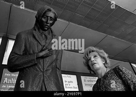 Argentinische Schauspielerin und Regisseurin Alejandra Boero, Buenos Aires, Argentinien, 18. Januar 1974. Stockfoto